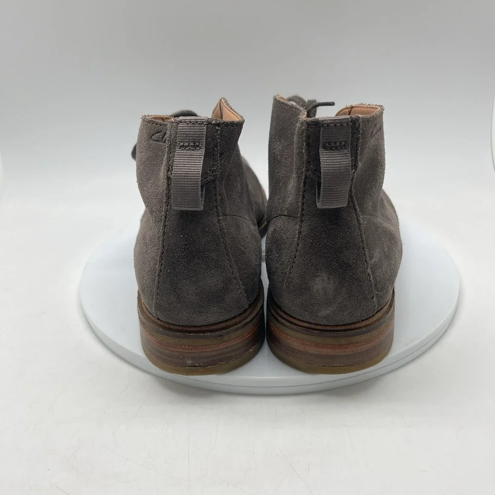 Clarks‎ Clarkdale Boots Mens 11 M Brown Casual Chukka Preppy Ankle Shoes 21621